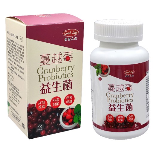 蔓越莓益生菌 90粒