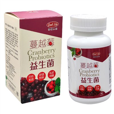 蔓越莓益生菌 90粒